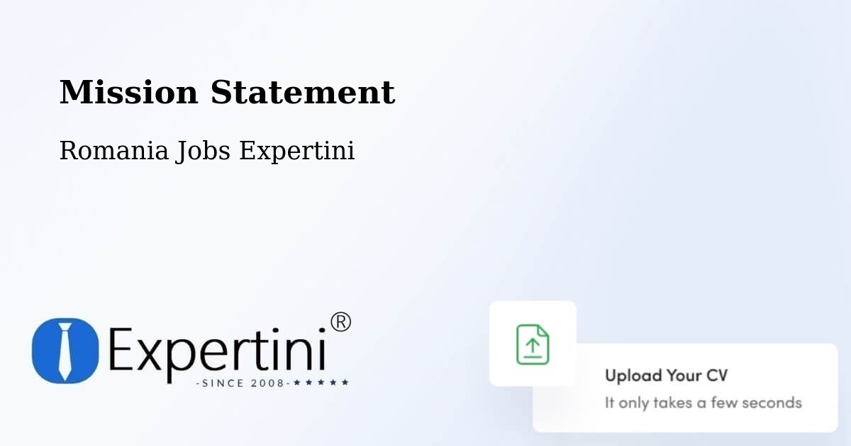Corporate Mission – Jitia - Romania Jobs Expertini